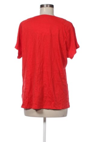 Damen T-Shirt Essentials by Tchibo, Größe XL, Farbe Rot, Preis 11,99 €