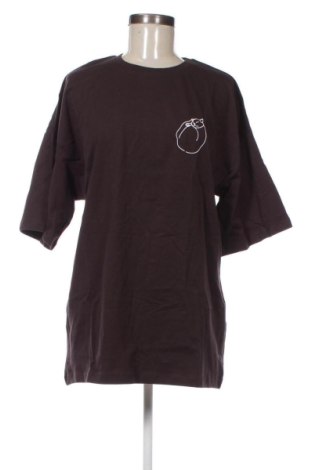 Γυναικείο t-shirt Even&Odd, Μέγεθος S, Χρώμα Καφέ, Τιμή 7,99 €, #136544256