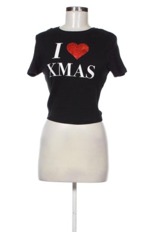 Γυναικείο t-shirt Fb Sister, Μέγεθος L, Χρώμα Μαύρο, Τιμή 8,69 €