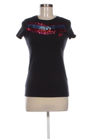 Γυναικείο t-shirt Guess, Μέγεθος M, Χρώμα Μαύρο, Τιμή 16,36 €