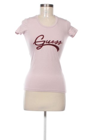 Γυναικείο t-shirt Guess, Μέγεθος S, Χρώμα Βιολετί, Τιμή 19,99 €