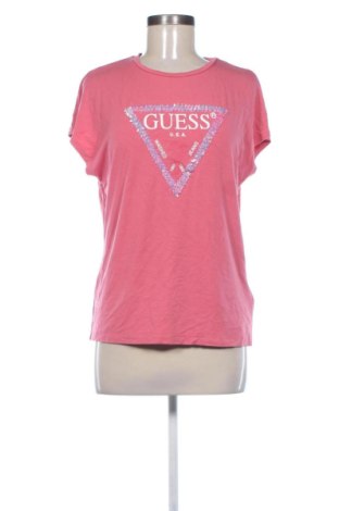 Damski T-shirt Guess, Rozmiar S, Kolor Różowy, Cena 85,74 zł