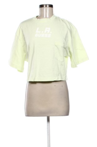 Damen T-Shirt Guess, Größe L, Farbe Grün, Preis 16,37 €
