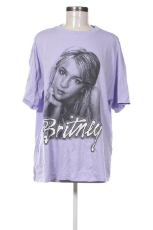 Γυναικείο t-shirt H&M Divided, Μέγεθος L, Χρώμα Βιολετί, Τιμή 10,99 €