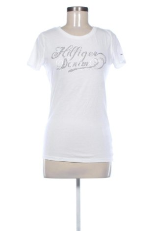 Tricou de femei Hilfiger Denim, Mărime S, Culoare Alb, Preț 192,89 Lei, #136576195