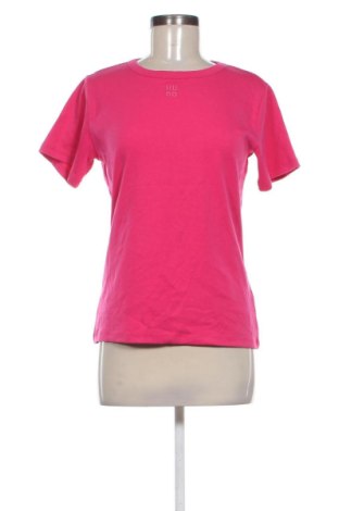 Damski T-shirt Hugo Boss, Rozmiar L, Kolor Różowy, Cena 183,99 zł