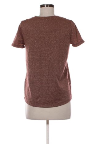 Γυναικείο t-shirt Ichi, Μέγεθος S, Χρώμα Καφέ, Τιμή 11,99 €