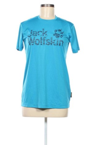 Γυναικείο t-shirt Jack Wolfskin, Μέγεθος L, Χρώμα Μπλέ, Τιμή 16,99 €
