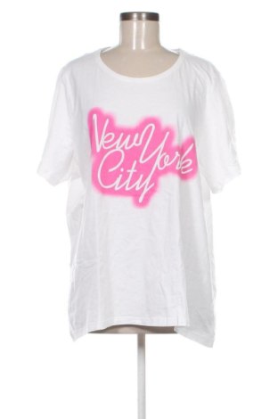 Γυναικείο t-shirt Janina, Μέγεθος XXL, Χρώμα Λευκό, Τιμή 10,99 €