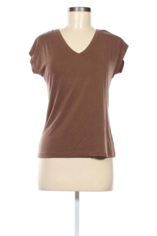 Damski T-shirt Kaffe, Rozmiar M, Kolor Brązowy, Cena 48,23 zł