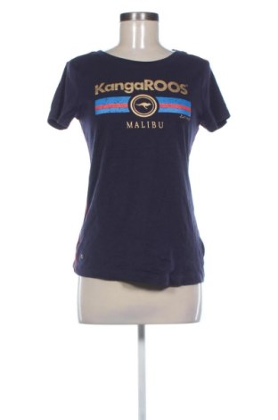 Damen T-Shirt Kangaroos, Größe M, Farbe Blau, Preis € 12,99