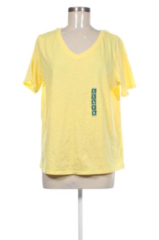 Дамска тениска LC Waikiki, Размер XL, Цвят Жълт, Цена 18,91 €