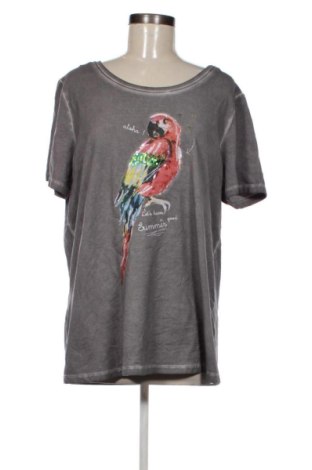 Damski T-shirt Laura Torelli, Rozmiar XL, Kolor Kolorowy, Cena 45,99 zł