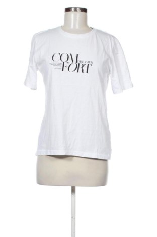 Γυναικείο t-shirt MSCH, Μέγεθος M, Χρώμα Λευκό, Τιμή 14,00 €