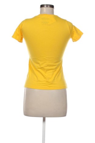 Γυναικείο t-shirt Pull&Bear, Μέγεθος XS, Χρώμα Κίτρινο, Τιμή 10,99 €