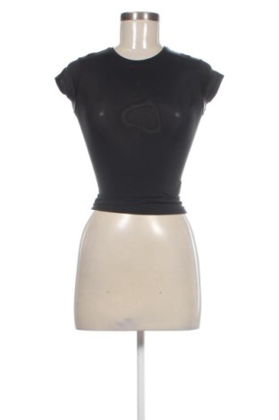 Tricou de femei Pull&Bear, Mărime XS, Culoare Negru, Preț 88,99 Lei
