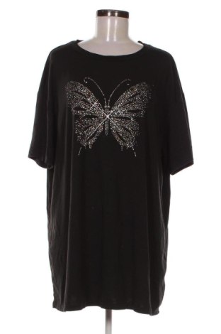 Damen T-Shirt SHEIN, Größe XXL, Farbe Schwarz, Preis 11,99 €