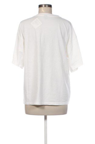 Γυναικείο t-shirt SHEIN, Μέγεθος L, Χρώμα Εκρού, Τιμή 10,99 €