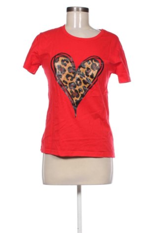 Damen T-Shirt SHEIN, Größe S, Farbe Rot, Preis 9,00 €