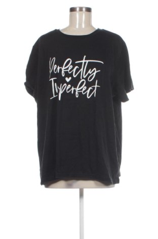 Γυναικείο t-shirt SHEIN, Μέγεθος XXL, Χρώμα Μαύρο, Τιμή 9,99 €, #136591724