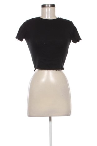 Γυναικείο t-shirt Terranova, Μέγεθος M, Χρώμα Μαύρο, Τιμή 10,99 €