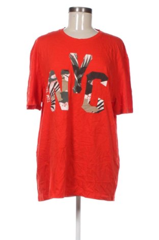 Дамска тениска Tom Tailor, Размер XXL, Цвят Червен, Цена 9,71 €
