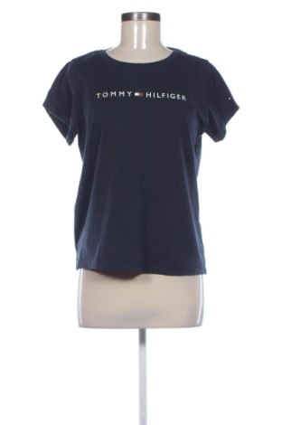 Damski T-shirt Tommy Hilfiger, Rozmiar M, Kolor Niebieski, Cena 91,09 zł