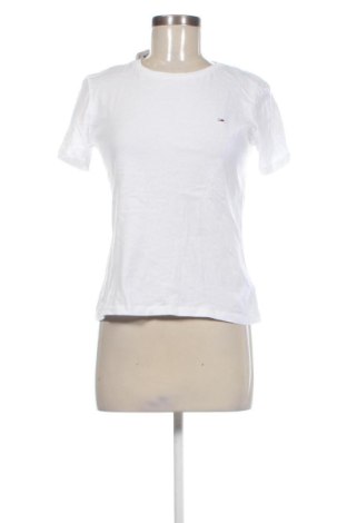 Damski T-shirt Tommy Hilfiger, Rozmiar XS, Kolor Biały, Cena 91,99 zł