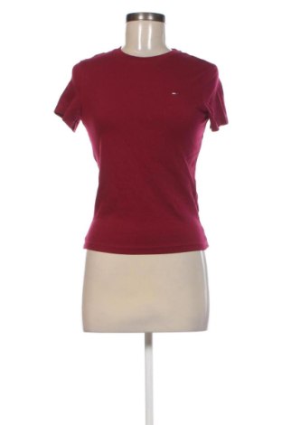 Damen T-Shirt Tommy Jeans, Größe S, Farbe Rot, Preis 51,99 €