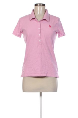 Дамска тениска U.S. Polo Assn., Размер M, Цвят Розов, Цена 19,42 €