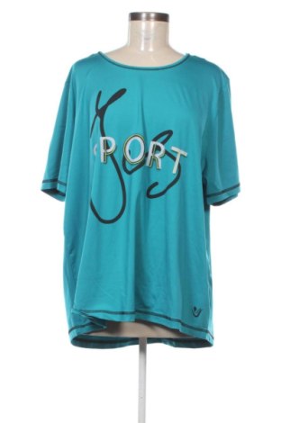 Damski T-shirt Ulla Popken, Rozmiar XXL, Kolor Niebieski, Cena 53,99 zł