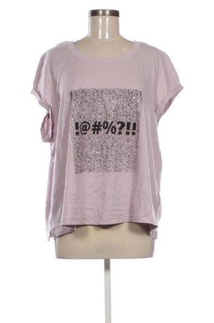 Damski T-shirt Ulla Popken, Rozmiar XXL, Kolor Fioletowy, Cena 48,99 zł