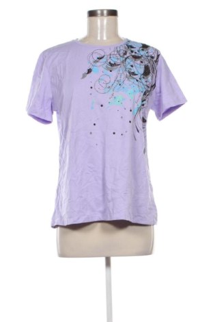 Γυναικείο t-shirt Unbranded, Μέγεθος L, Χρώμα Βιολετί, Τιμή 10,99 €