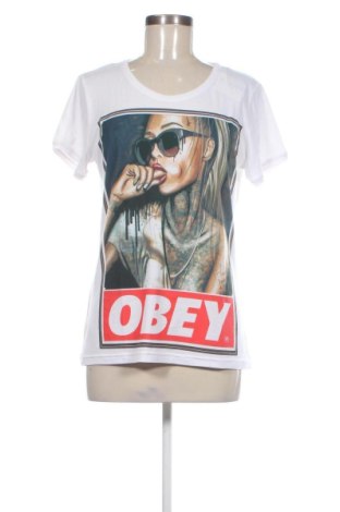 Γυναικείο t-shirt Unbranded, Μέγεθος L, Χρώμα Λευκό, Τιμή 10,99 €