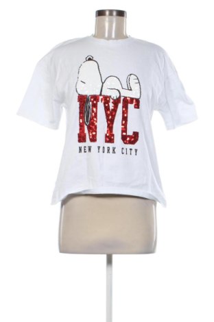 Tricou de femei Zara, Mărime M, Culoare Alb, Preț 41,71 Lei