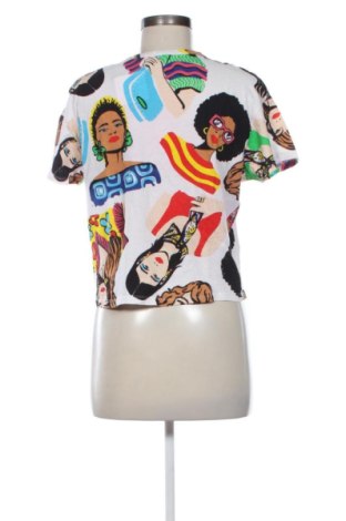Damen T-Shirt Zara, Größe S, Farbe Mehrfarbig, Preis 5,81 €