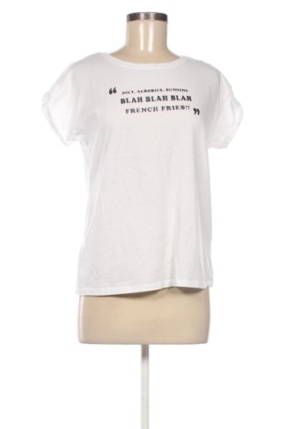 Damen T-Shirt Zara, Größe S, Farbe Weiß, Preis 5,75 €, #136585119