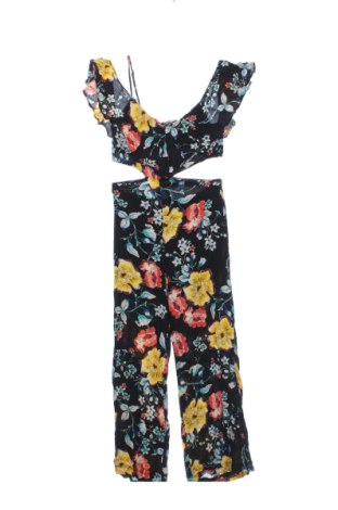Salopetă lungă de damă Bershka, Mărime XS, Culoare Multicolor, Preț 151,99 Lei