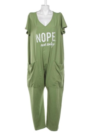 Salopetă lungă de damă ChicMe, Mărime M, Culoare Verde, Preț 151,99 Lei
