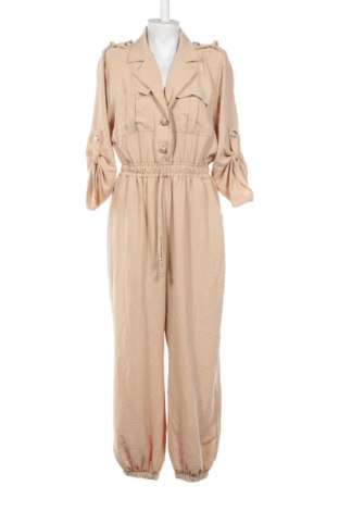 Langer Damen-Overall Creme Fraiche, Größe M, Farbe Beige, Preis € 32,99