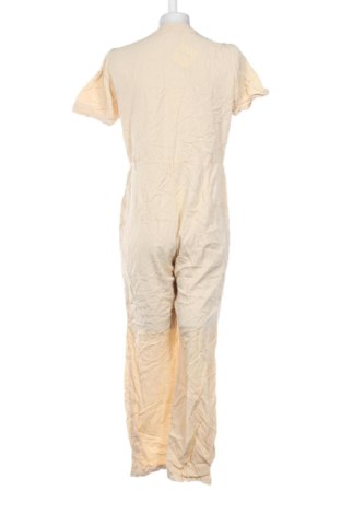 Salopetă lungă de damă Gina Tricot, Mărime L, Culoare Ecru, Preț 129,99 Lei
