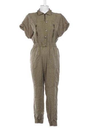 Дамски дълъг гащеризон Pull&Bear, Размер L, Цвят Зелен, Цена 25,05 €