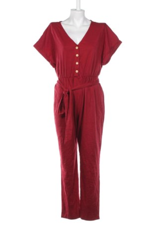 Дамски дълъг гащеризон SHEIN, Размер L, Цвят Червен, Цена 23,00 €, #136522786