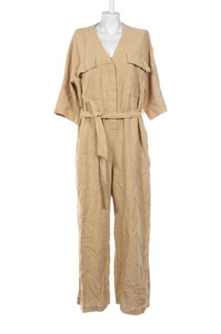 Langer Damen-Overall Unbranded, Größe 3XL, Farbe Beige, Preis 31,99 €