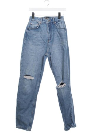 Damskie jeansy ASOS, Rozmiar XS, Kolor Niebieski, Cena 112,53 zł