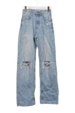 Дамски дънки Bershka, Размер XXS, Цвят Син, Цена 15,33 €