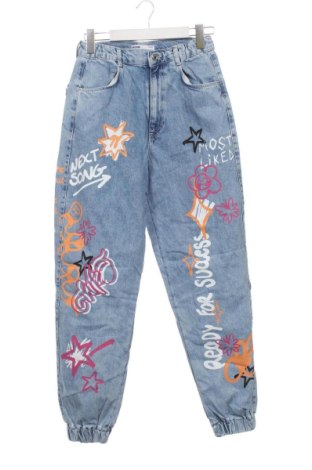 Γυναικείο Τζίν Bershka, Μέγεθος XS, Χρώμα Μπλέ, Τιμή 17,99 €