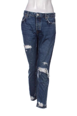 Дамски дънки Bershka, Размер L, Цвят Син, Цена 14,77 €