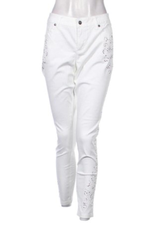 Damskie jeansy Body Flirt, Rozmiar XL, Kolor Biały, Cena 136,32 zł