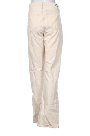 Дамски дънки Calvin Klein Jeans, Размер XL, Цвят Бежов, Цена 34,72 €